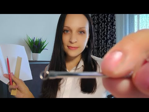 Видео: АСМР/ASMR Детальное Изучение и Измерение Лица/Шепот/Прикосновения к лицу