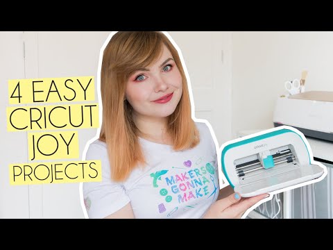 Видео: 4 простых проекта для начинающих от Cricut Joy