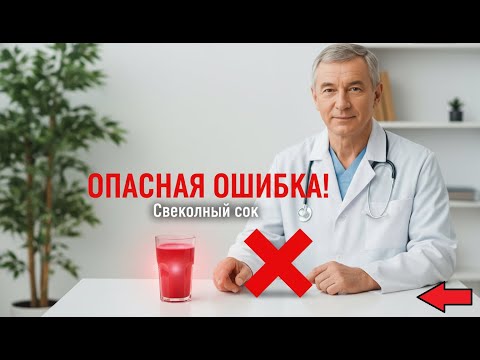 Видео: 🚨 Не пейте свекольный сок, пока не узнаете ЭТО! 7 смертельных ошибок, о которых молчат врачи 😱