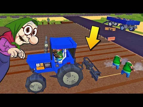 Видео: 👵 БАБКЕ САЖАЮТ КАРТОШКУ ПОД ТРАКТОР 🚜 МУЛЬТИК в Scrap Mechanic 🔨 СКРАП МЕХАНИК 🔔