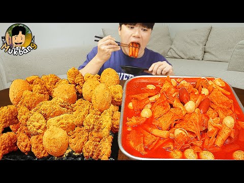 Видео: ASMR MUKBANG | РИСОВЫЙ ТОРТ, острая лапша, кимбап, Хрустящая курица Ббуринкл рецепт ! принимать пищу