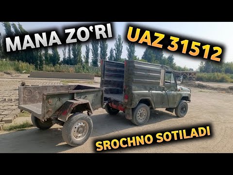 Видео: УАЗ ПИКАП ҚИЛИНГАН БАҚУВВАТИДАН‼️АРАВАСИ БИЛАН СРОЧНО СОТИЛАДИ‼️