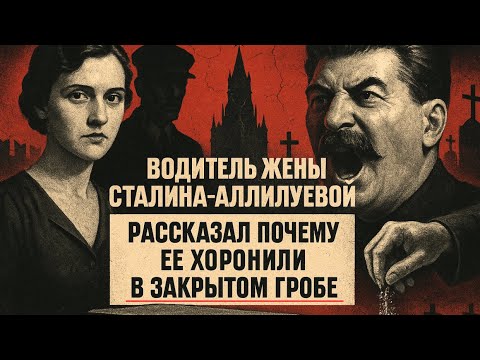 Видео: ВОДИТЕЛЬ ЖЕНЫ СТАЛИНА: Почему гроб Аллилуевой был закрытым? Рассказал всё перед смертью