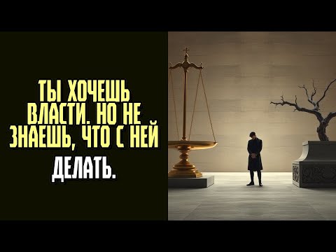 Видео: ТЫ ХОЧЕШЬ ВЛАСТИ  Но не знаешь, что с ней делать