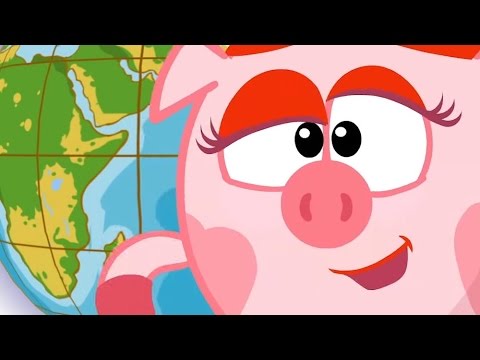 Видео: Мультклипы - Песенки Смешариков - Славный город Кострома