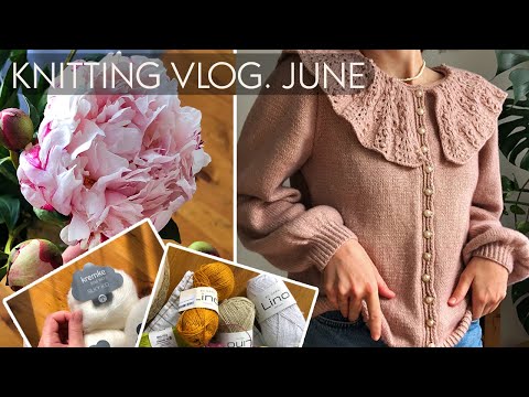 Видео: Кофточка 60-е. Совместник #сетка_кокетка_профурсетка. Влог Июня.