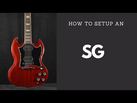 Видео: Как настроить гитару SG Gibson / Epiphone Junior Special или Standard с характеристиками!