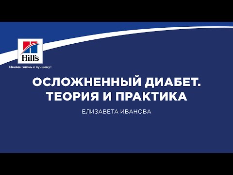 Видео: Вебинар на тему: «Осложненный диабет. Теория и практика». Лектор - Елизавета Иванова.