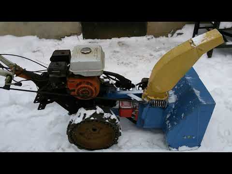 Видео: Снегоуборщик самодельный.