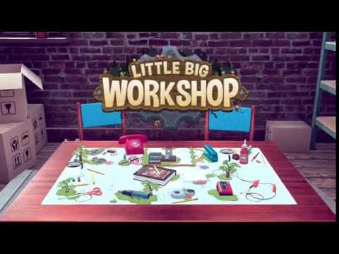 Видео: Little Big Workshop (Игровой процесс\Gameplay,Русский)