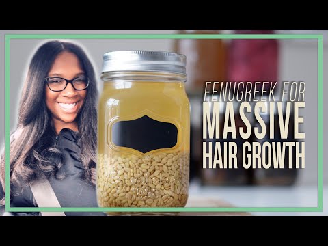 Видео: Пажитник для роста волос || От выпадения волос || Укрепление