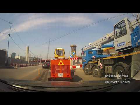 Видео: Driving in Moscow agglomeration: Печатники - Красногорск 17/04/2021 (timelapse 4x)