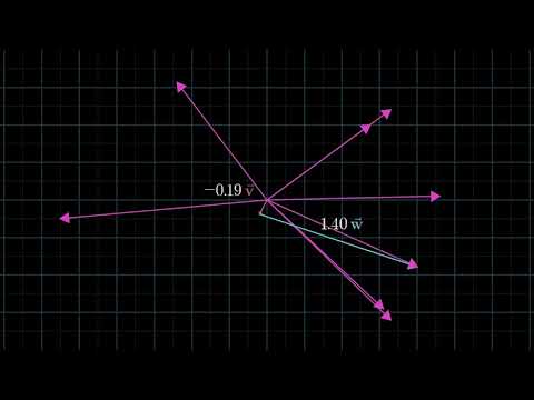 Видео: Линейные комбинации, span и базисные вектора | Сущность Линейной Алгебры, глава 2