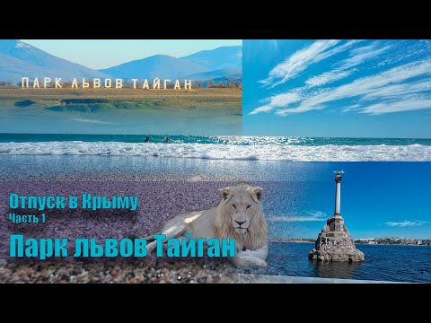 Видео: Крым. Отпуск. Парк львов Тайган.
