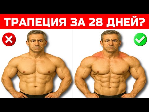 Видео: ВСЕГО 3 УПРАЖНЕНИЯ КОТОРЫЕ ВАМ НУЖНЫ ДЛЯ РОСТА ТРАПЕЦИИ ЗА 28 ДНЕЙ