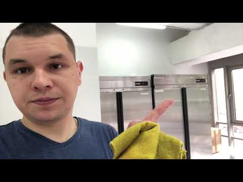 Видео: Убираем цех. Полетел морозильный шкаф. Какую химию используем