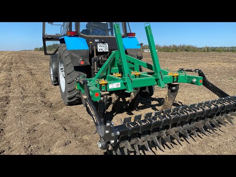 Видео: ХРАБР-2Н на полях Кубани | Долгожданная работа чизелем с 4 стойками ( эксперимент) от @radogost61