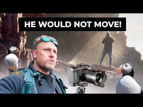 Видео: Этот фотограф-пейзажист из Ньюфаундленда не хотел выходить из кадра!