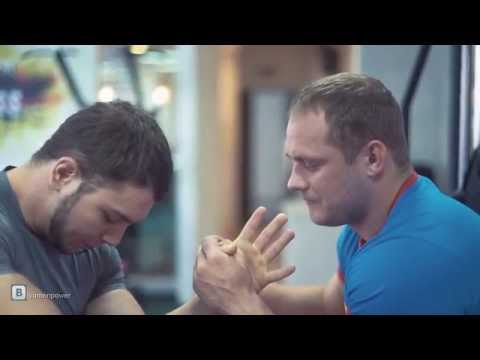 Видео: T-POWER: #армрестлинг Тренировка борьбы в "бок"