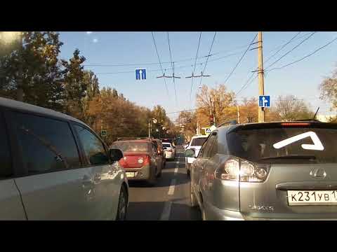Видео: Симферополь, улица Киевская  Simferopol, Kievskaya st  201910271