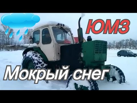 Видео: Юмз и мокрый снег.