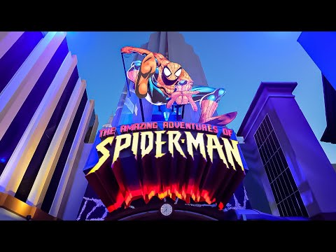 Видео: (8K) Человек-паук: Темная поездка. Вид от первого лица (Universal Orlando). Острова приключений.
