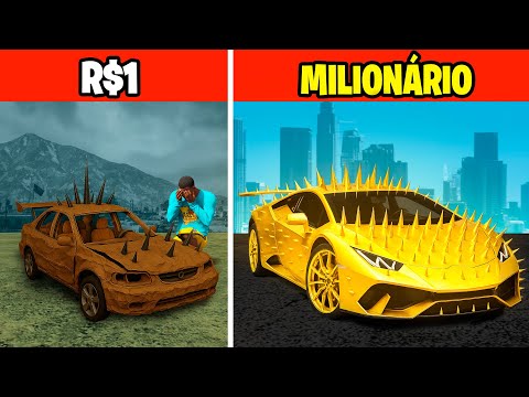 Видео: От КОЛЮЧЕЙ машины за 1 реал до МИЛЛИОНЕРА в GTA 5!