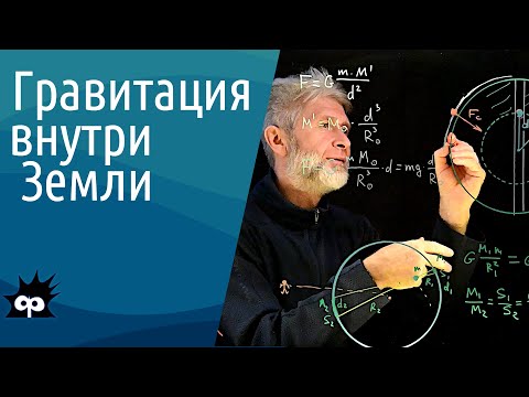 Видео: 10.2.08. Гравитация внутри Земли