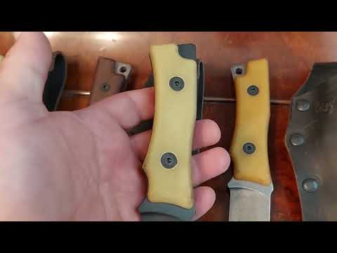 Видео: Израильский боевой Нож Dustar модели Lahav. Разные типы и варианты из моей коллекции Israel Knife