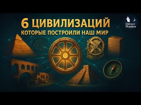Видео: 6 Цивилизаций, Которые Построили Наш Мир: От Колеса До Интернета| Наука для сна