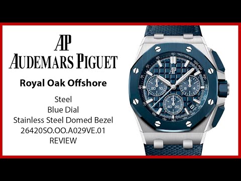 Видео: ▶Audemars Piguet Offshore Chronograph "Bleu Nuit Nuage 50" Сталь 26420SO.OO.A029VE.01 - ОБЗОР