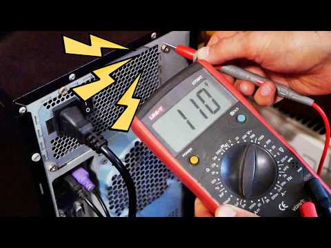 Видео: Напряжение на корпусе компьютера
