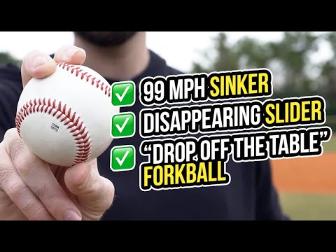 Видео: 3 профессиональных захвата для бейсбольных питчеров (которые заставят отбивающих выглядеть глупо!...