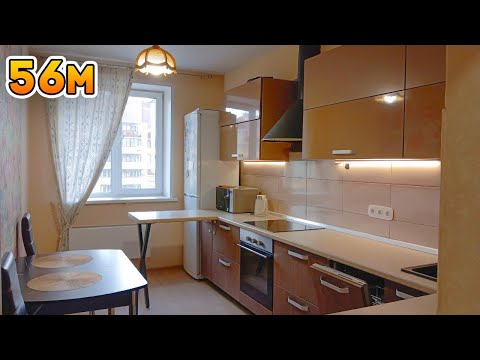 Видео: Воронеж. Двухкомнатная квартира с мебелью и быт.техникой! ЖМ Олимпийский.