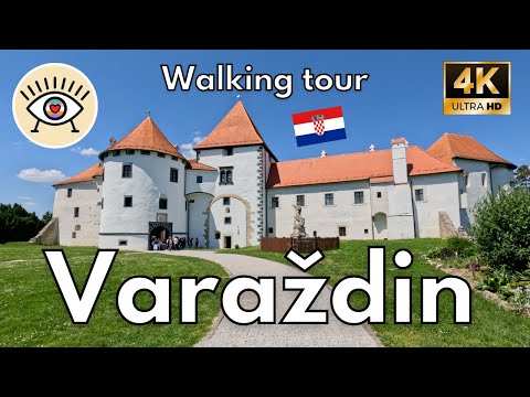 Видео: Вараждин 🏰 [4K] HDR | Пешеходная экскурсия по барочной жемчужине Хорватии