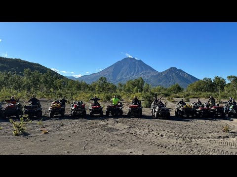 Видео: Квадро-экспедиция на Камчатке!