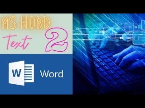 Видео: MS Word негиздери  Тексттик редактордун башталышы .1-сабак