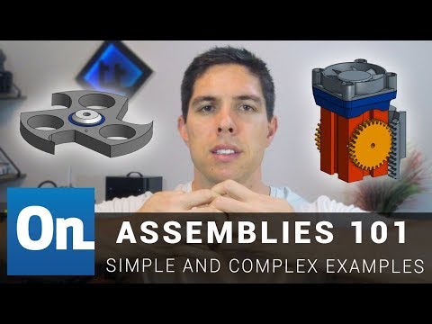 Видео: Сборки Onshape 101 — примеры для начинающих и продвинутых