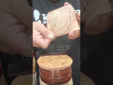 Видео: Ремонтирую ботинки, которые сделал коллега.