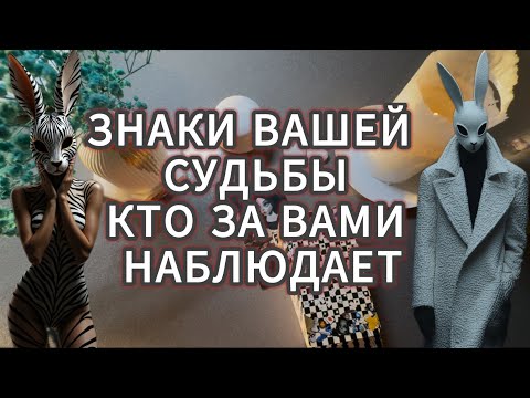 Видео: 🐰🩶👀ЗНАКИ ВАШЕЙ СУДЬБЫ. КТО ЗА ВАМИ НАБЛЮДАЕТ? #таро #tarot #тароонлайн #любовь #психология #love
