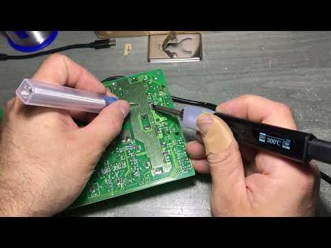 Видео: Паяло GVDA GD300, 65 Вт. розпаковка, тестдрайв, начинка.