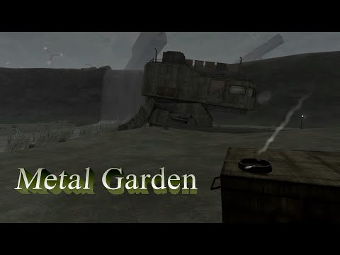 Видео: Застрял в металлическом саду