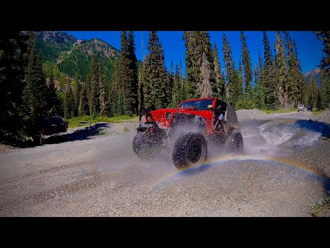 Видео: Cle Elum WA на колёсах! Тушение лесного пожара, сплав по реке и не только! #джип #заброшенный #ша...