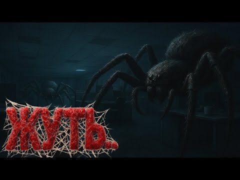 Видео: Огромные пауки охотятся на тебя в темноте!!!