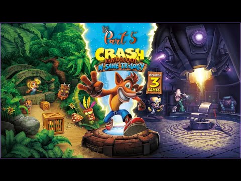 Видео: Спасаем мир или уничтожаем? | Проходим Crash Bandicoot N. Sane Trilogy №5