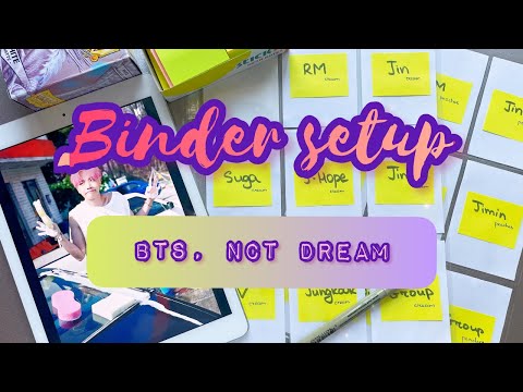 Видео: 📅 Подготовка байндера к камбэкам BTS, NCT Dream // Setting up my binder for comebacks ✧