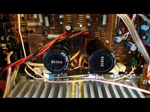 Видео: Yamaha A-500. Регулировка тока покоя выходных транзисторов. Какой ток выставить? Часть 7