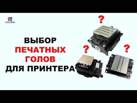 Видео: выбор печатных голов
