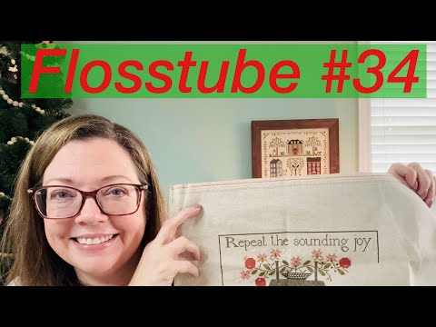 Видео: Flosstube № 34. Всё самое новое в Рождество 🎄