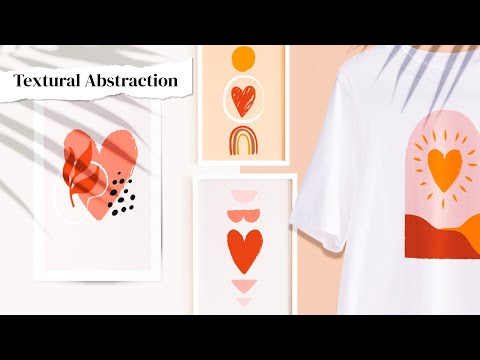 Видео: ДУДЛ-АБСТРАКЦИЯ | ТЕКСТУРНЫЕ ЭЛЕМЕНТЫ в стиле бохо | Adobe Illustrator